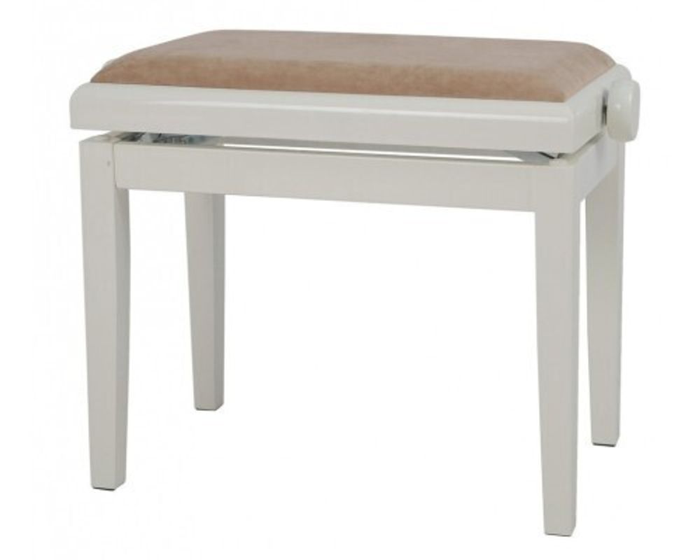 GEWA Piano bench Deluxe White high gloss банкетка для пианино