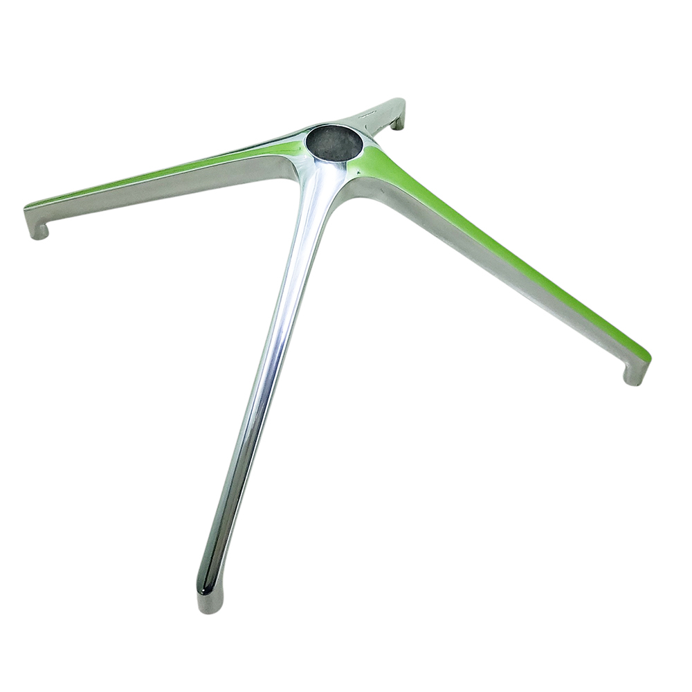 Крестовина полированный алюминий 4х лучевая