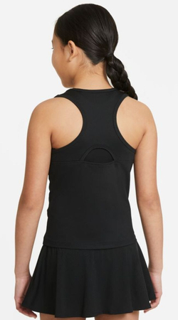 Футболка для девочки теннисная Nike Court Dri-Fit Victory Tank G - черный