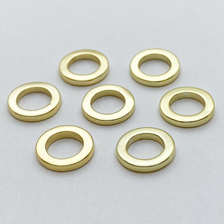 Коннектор Круг, позолота, размер 9 мм, толщина 1,5 мм, цена за 1 шт