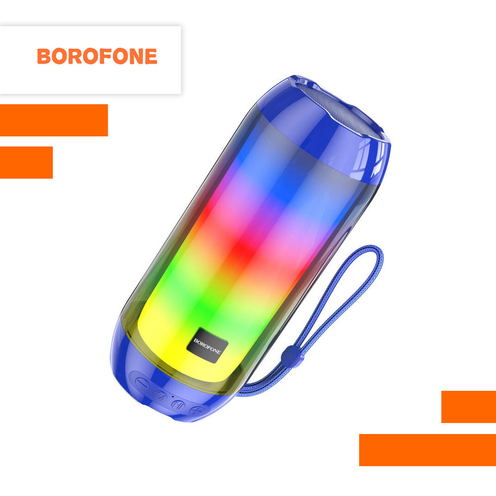 Bluetooth колонка Borofone BR25, 5Вт, 1200мАч (blue)
