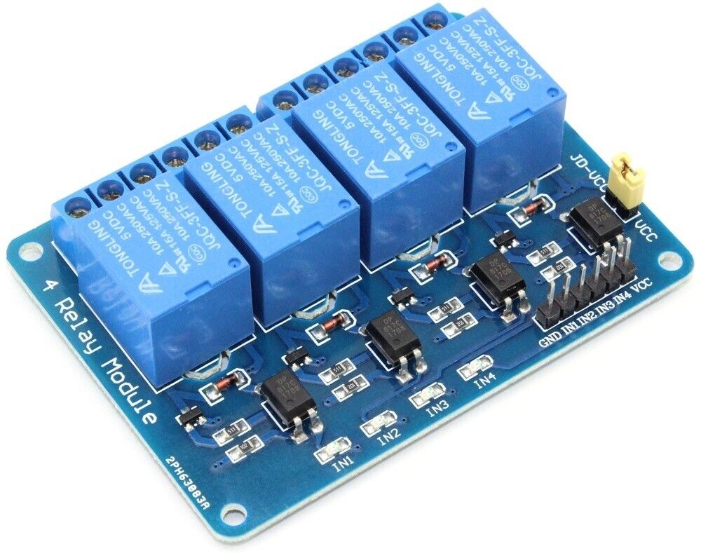 Модуль релейный 4-канальный