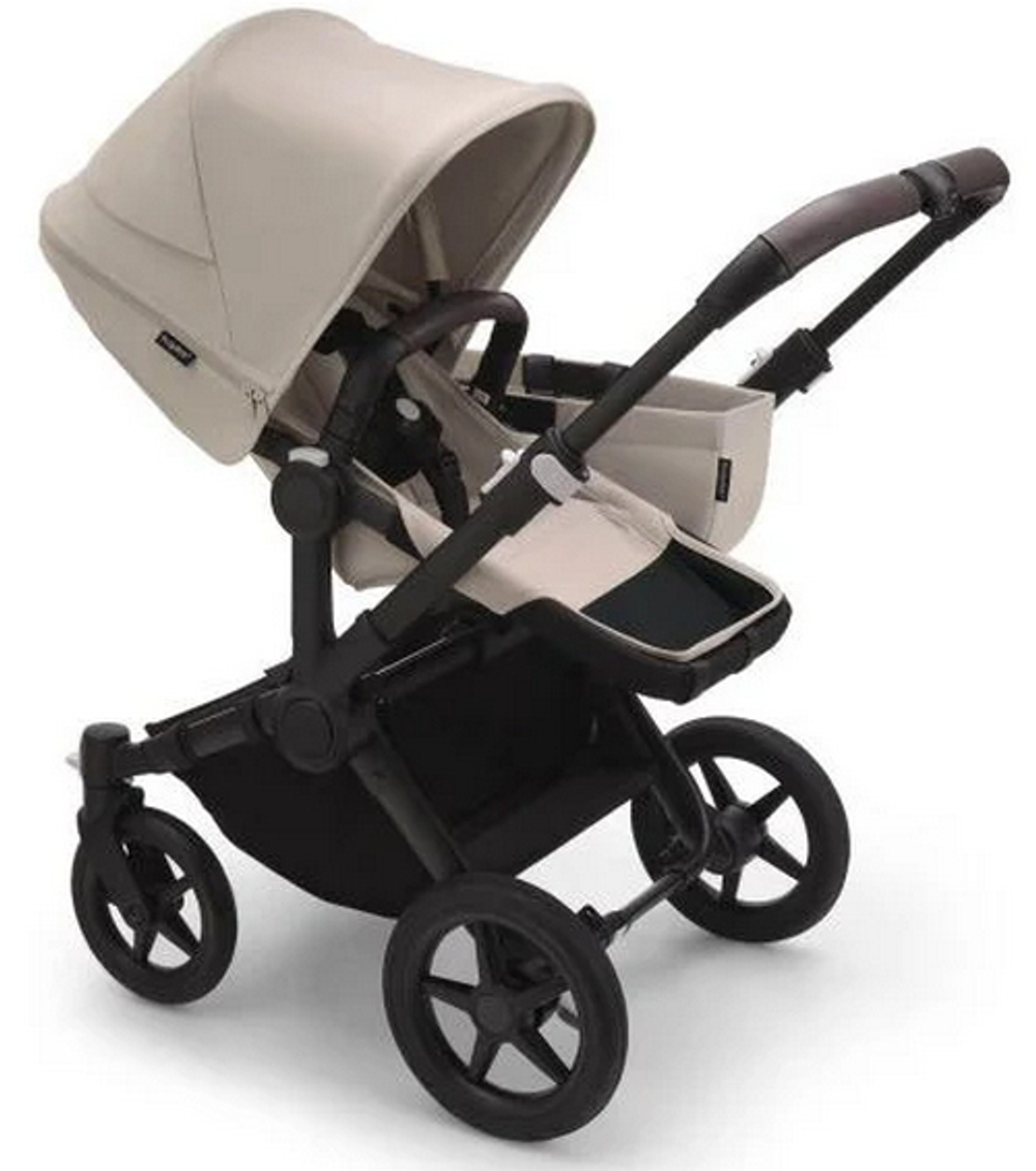 Коляска Bugaboo Donkey 5 Mono Complete 2 в 1 Black/Desert Taupe-Desert Taupe