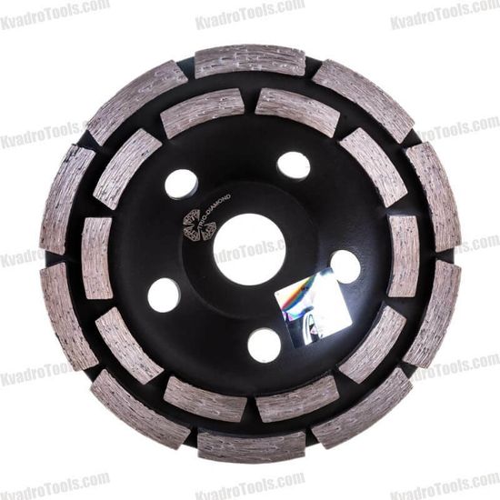 Чашка алмазная 125 Сегментная двухрядная