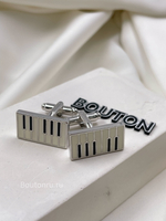 Запонки серебристые "Игральные Карты"