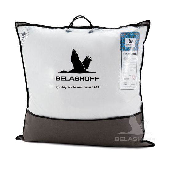 Подушка пуховая Неаполь  Belashoff  высокая 70х70 см