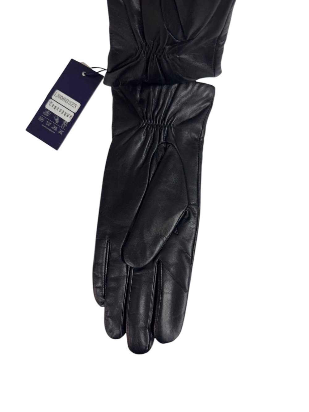 Перчатки. Женские. Материал верха: Кожаные люкс качества. Подклад: Трикотаж-шерсть. С металлическим узором. 5 шт в упаковке.