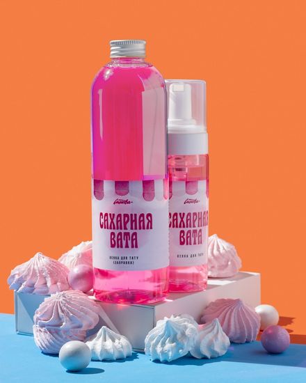 Пенка для тату и пм "Сахарная вата" (Синева)