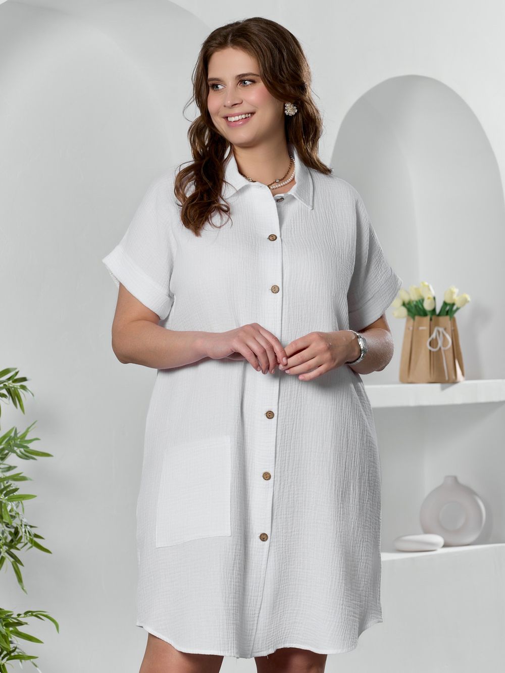 Платье Вуаль-5 Виотекс БЕЛЫЙ