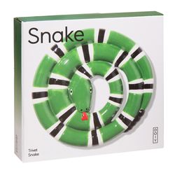 Подставка под горячее Snake, зеленая