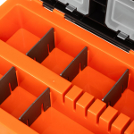 Ящик рыболовный зимний Helios FishBox TROUT с карманами, Оранжевый