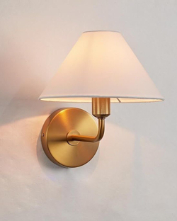 Абажурная люстра из латуни и бра ✨