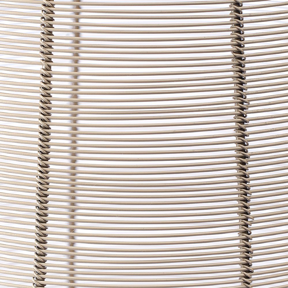 Лампа настольная Vinger, Ø22х26 см, бежевая