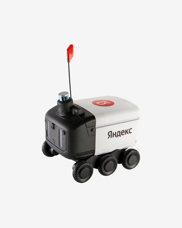 Игрушка «Робот-доставщик Яндекса» на пульте управления - фото 1