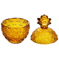 ЕМКОСТЬ ДЛЯ ХРАНЕНИЯ "PINEAPPLE" 9*9*14 СМ/200 МЛ