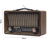 Радиоприемник в ретро стиле + MP3 плеер Raiseng R1918BT