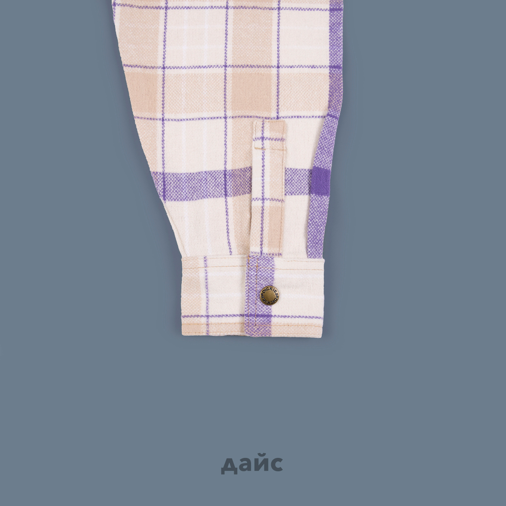 Рубашка мужская Dickies Nimmons Plaid Long Sleeve Shirt