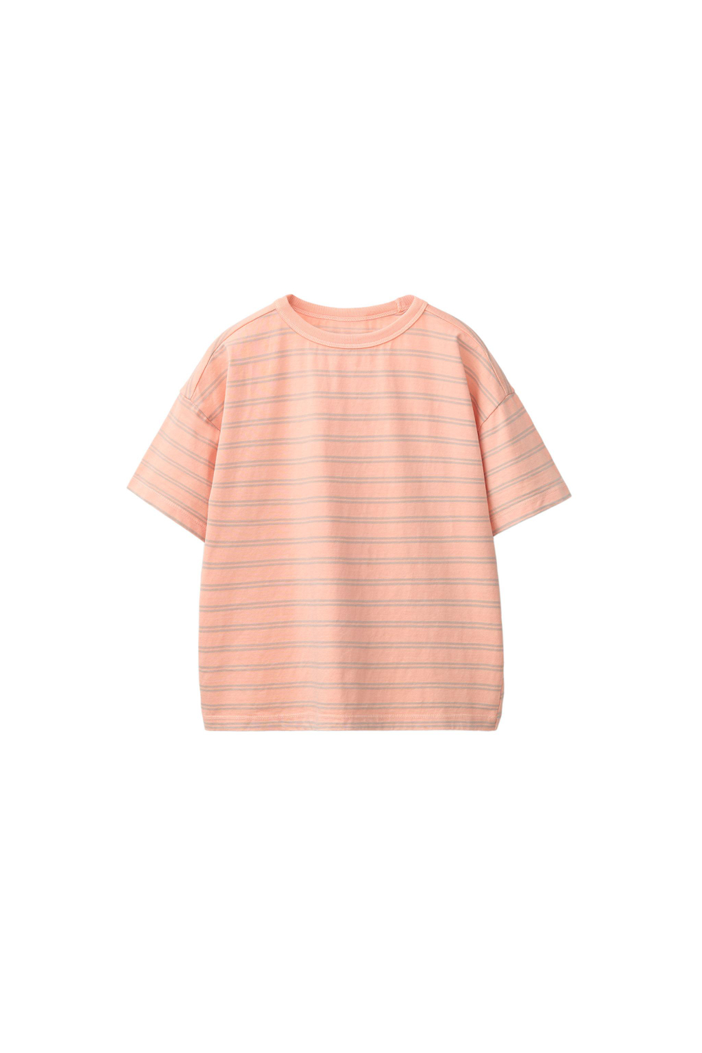 ZARA ФУТБОЛКА В ПОЛОСКУ, ОРАНЖЕВЫЙ