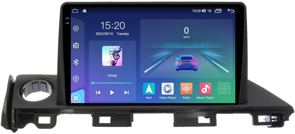 Магнитола для Mazda 6 2015-2018 - Parafar PF014U2K на Android 13, QLED+2K, ТОП процессор, 8Гб+128Гб, CarPlay, 4G SIM-слот