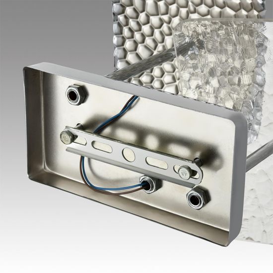 6588/1W MODERNI LN26 202 хром/тонированное стекло, металл/стекло Бра E14 1*40W 220V LIBERTI