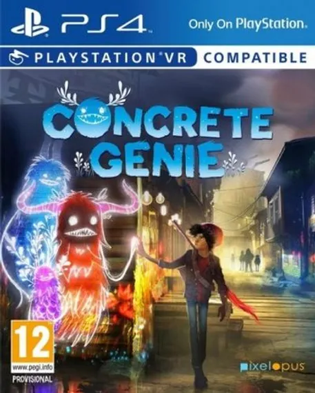 PS4 Concrete Genie (с поддержкой PS VR) CUSA-11875 (Полностью на русском языке)