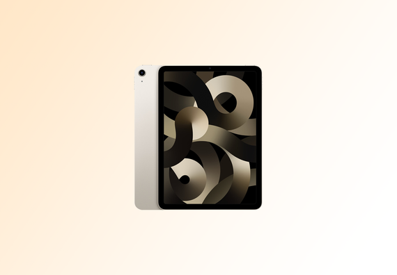 Планшет Apple iPad Air (2022) 64Gb Wi-Fi (Сияющая звезда)