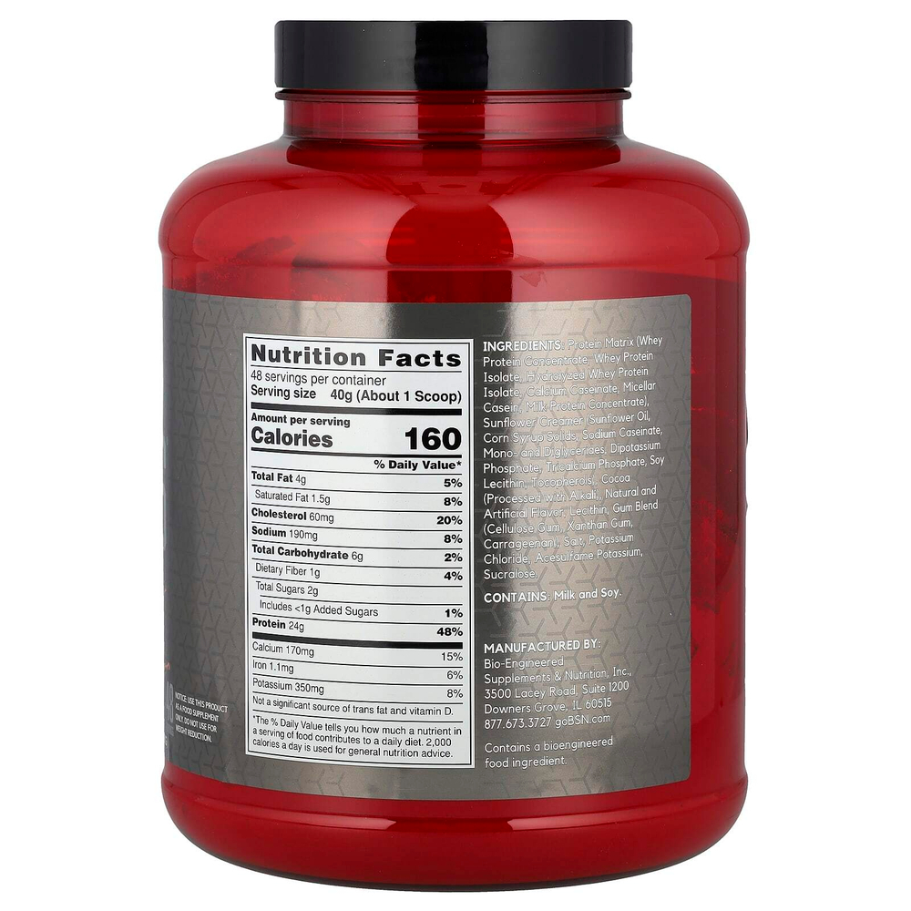 BSN, Syntha-6 Edge, белково-порошковая смесь для напитков, со вкусом шоколадного молочного коктейля, 1,82 кг (4,02 фунта)