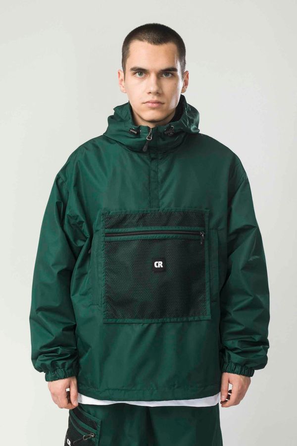 Анорак Square Wide Легкий зеленый темный - фото 9