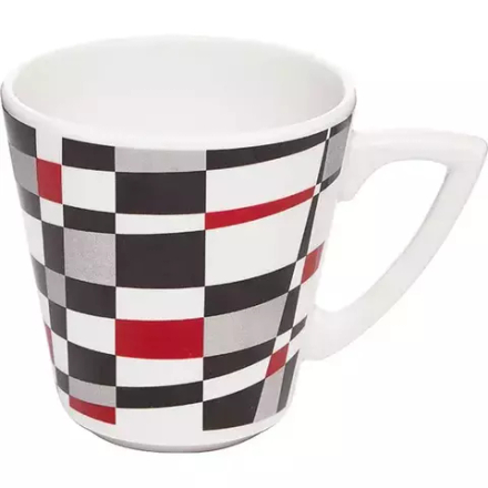 Чашка чайная «Шиир Зинг» фарфор 228мл D=85,H=85мм разноцветн.,белый