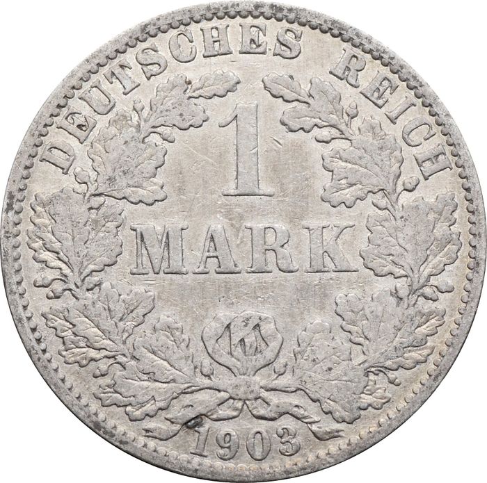 1 марка 1903 Германская Империя "A"