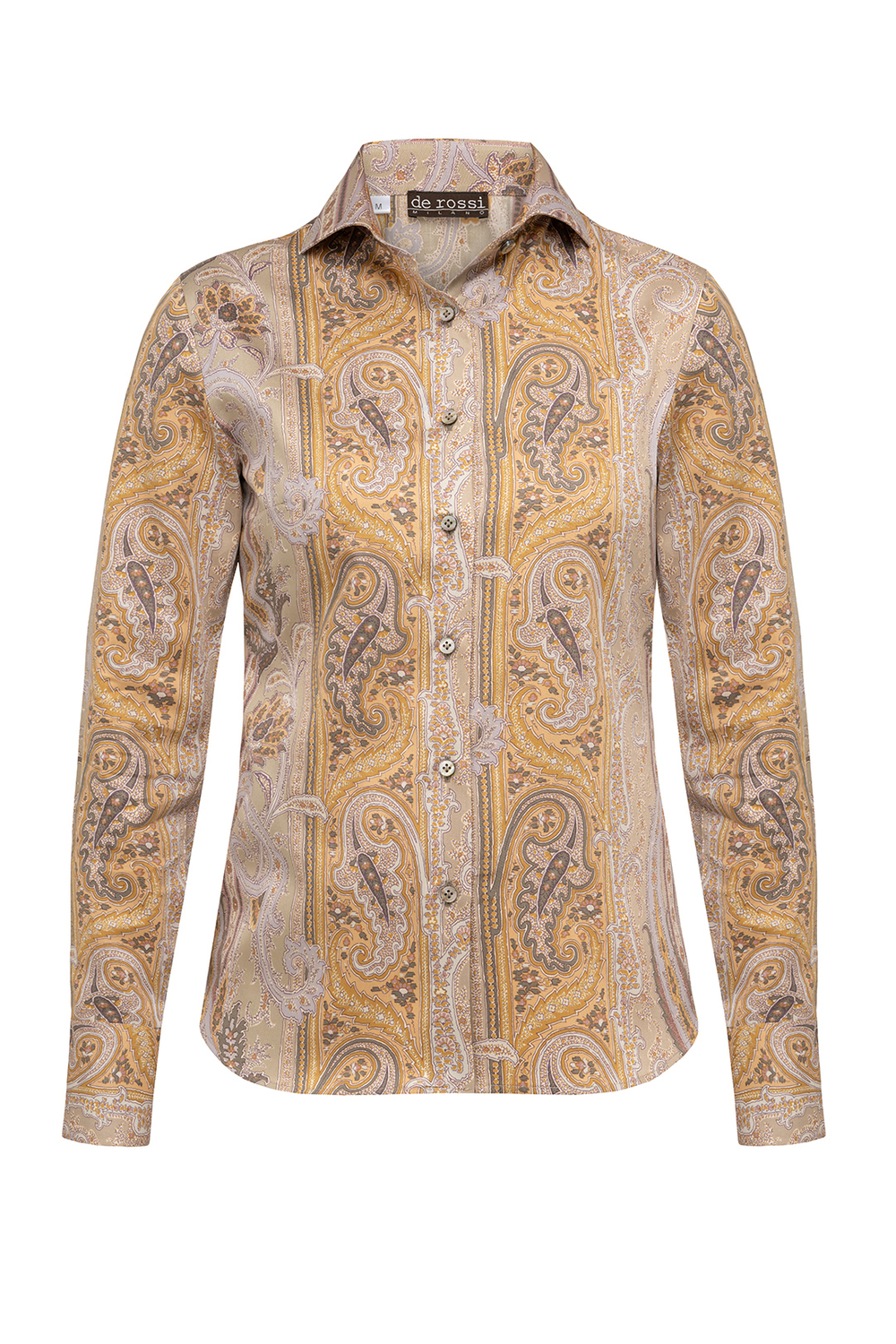 Рубашка женская с узорами пейсли "Восточная сказка"