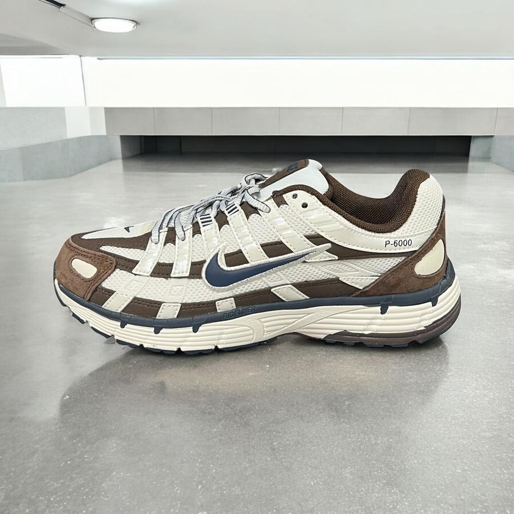 Nike P-6000 • White Brown
