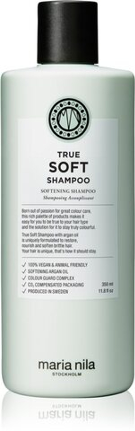 Maria Nila True Soft - увлажняющий шампунь для сухих волос /   350  ml  / GTIN 7391681036307