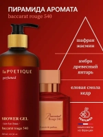 Гель для душа парфюмированный laPOETIQUE, 500 мл, аромат Bac