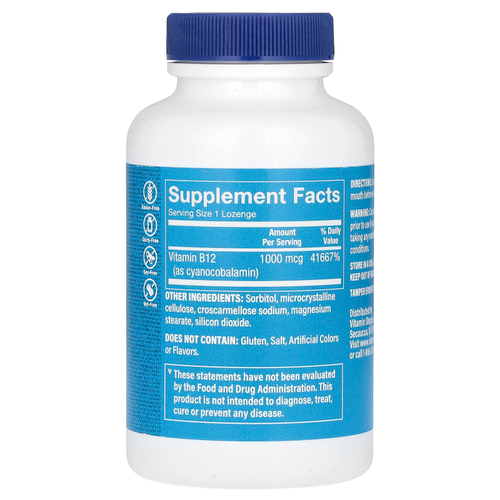 The Vitamin Shoppe, витамин B12, 1000 мкг, 300 пастилок