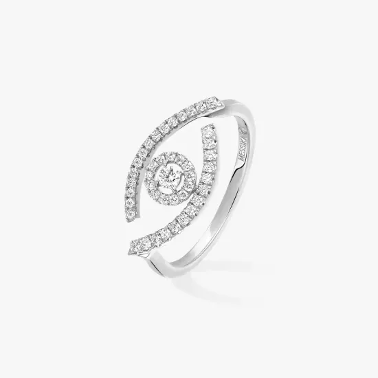 Кольцо Messika Lucky Eye pave ring