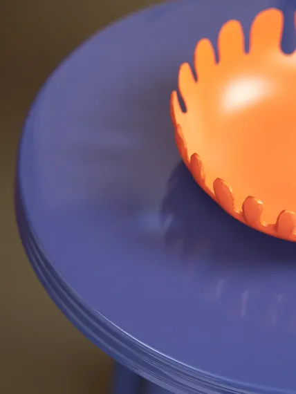 Столик приставной Vivlend, D43 см, сумерки