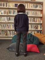 Кардиган школьный для девочки Next C123-160, Темно-синий