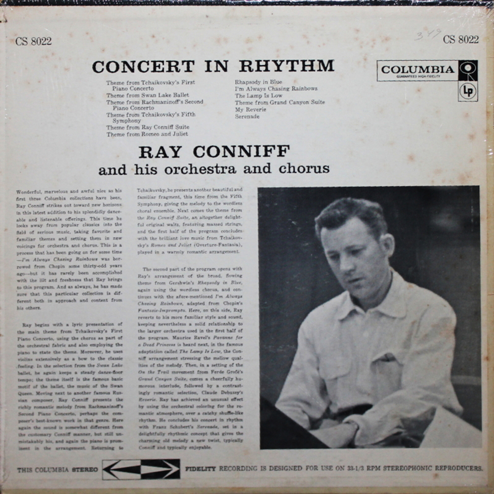 Ray Conniff And His Orchestra And Chorus / Concert In Rhythm (LP)