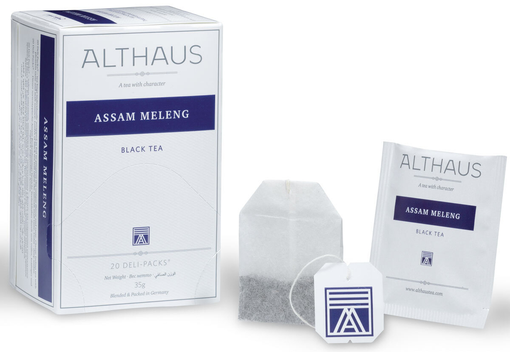 Althaus Malty Assam / Assam Meleng чай черный в пакетиках, 20 шт