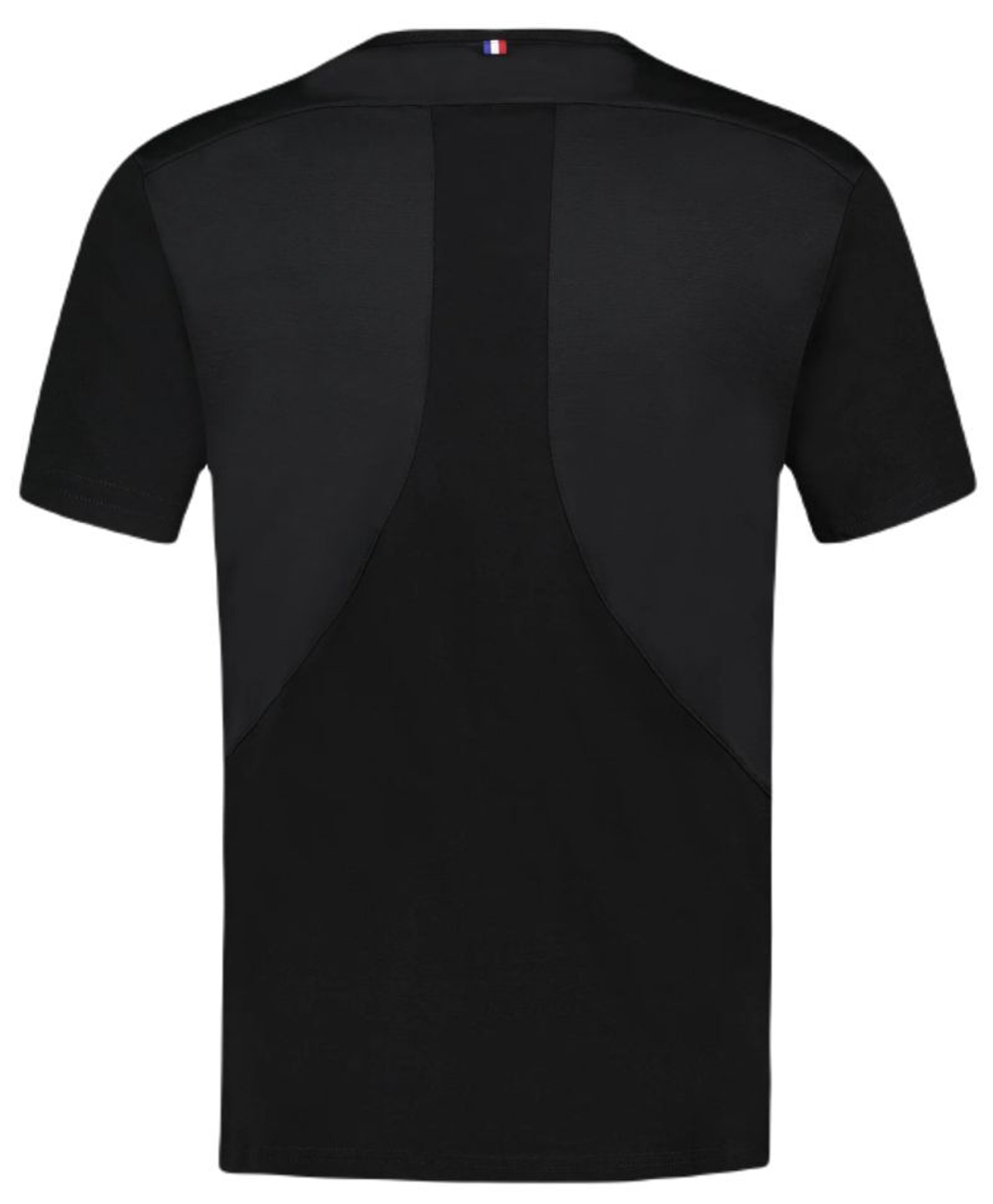 Мужская теннисная футболка Le Coq Sportif Training T-Shirt Short Sleeve N°1 - черный