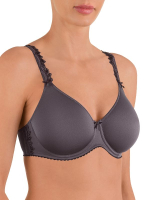 Бюстгальтер-спейсер с гладкими дышащими чашками (Размер: 80E) (Цвет: красный)