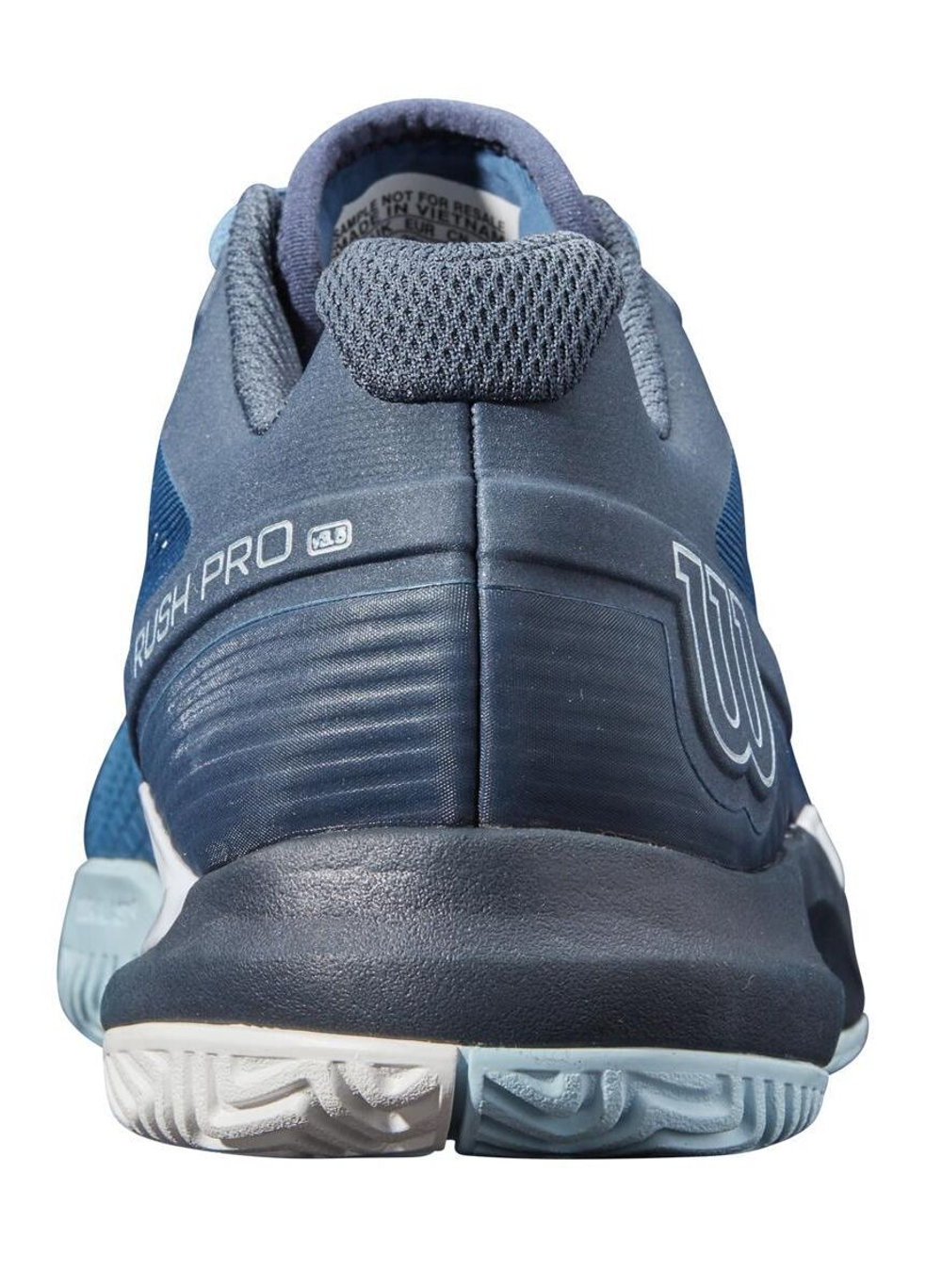 Женские Кроссовки теннисные Wilson Rush Pro 3.5 W - majolica blue/outher space/wht
