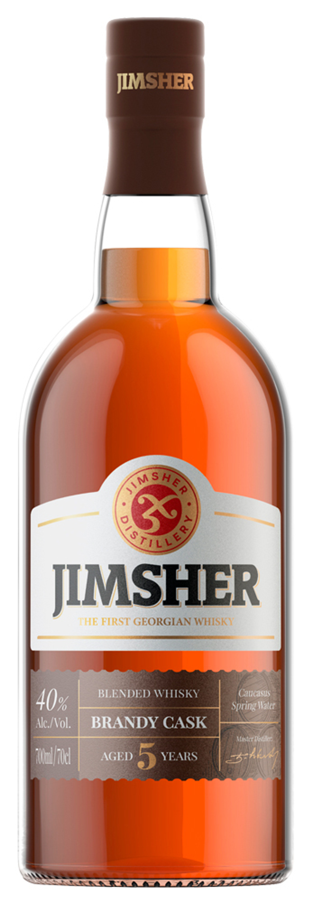 Виски Jimsher Brandy Cask 40% 0,7л