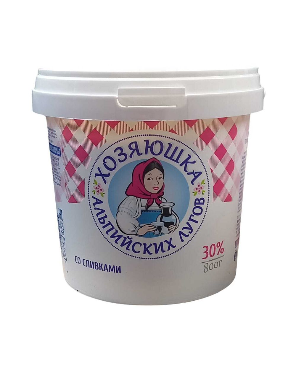 Сметанный продукт "Хозяюшка" 30% 800г
