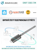 Zigbee 3.0 Стик SONOFF USB Dongle Plus-E (Координатор)