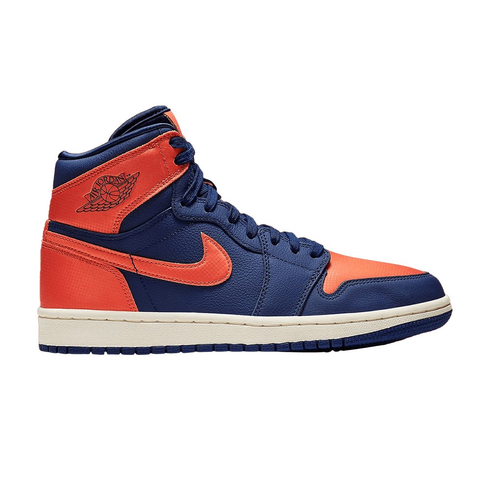 Кроссовки Jordan Air Jordan 1 Retro High Blue Void (Женская размерная сетка)