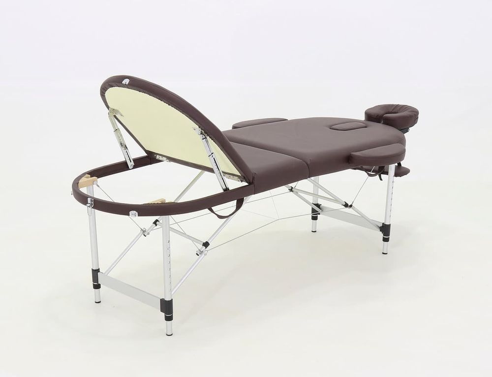 Массажный складной стол JFAL03 овал