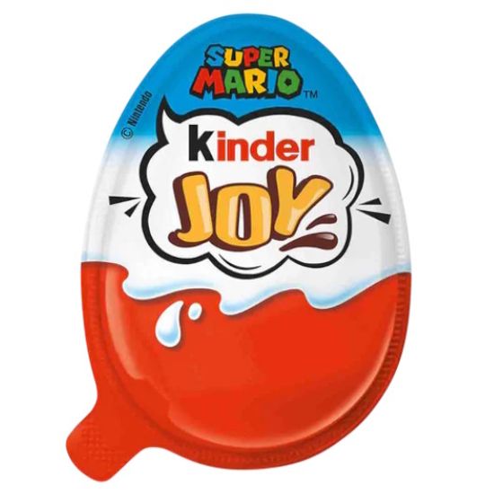 Шоколадное яйцо Kinder Joy Киндер Джой Супер Марио Super Mario, 20 гр (Польша)