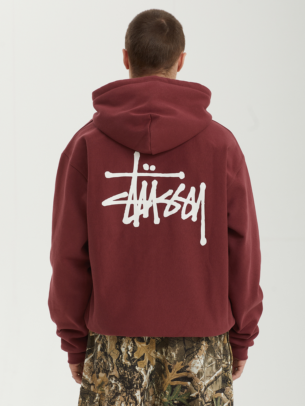 Мужская Толстовка Basic Stussy Zip